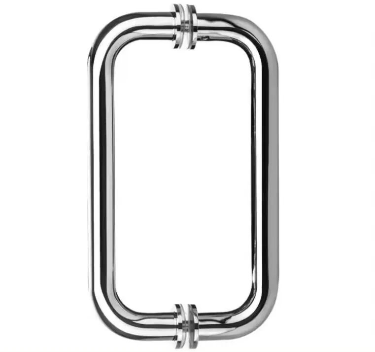 Skleněná klika sprchových dveří