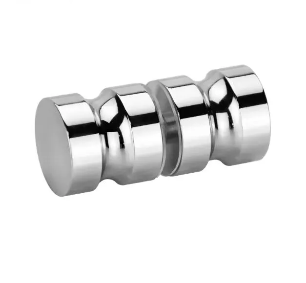 Klika na skleněné dveře sprchy