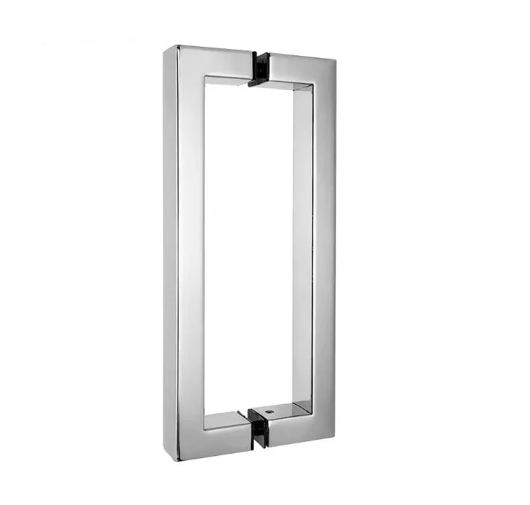 Posuvné skleněné kliky sprchových dveří